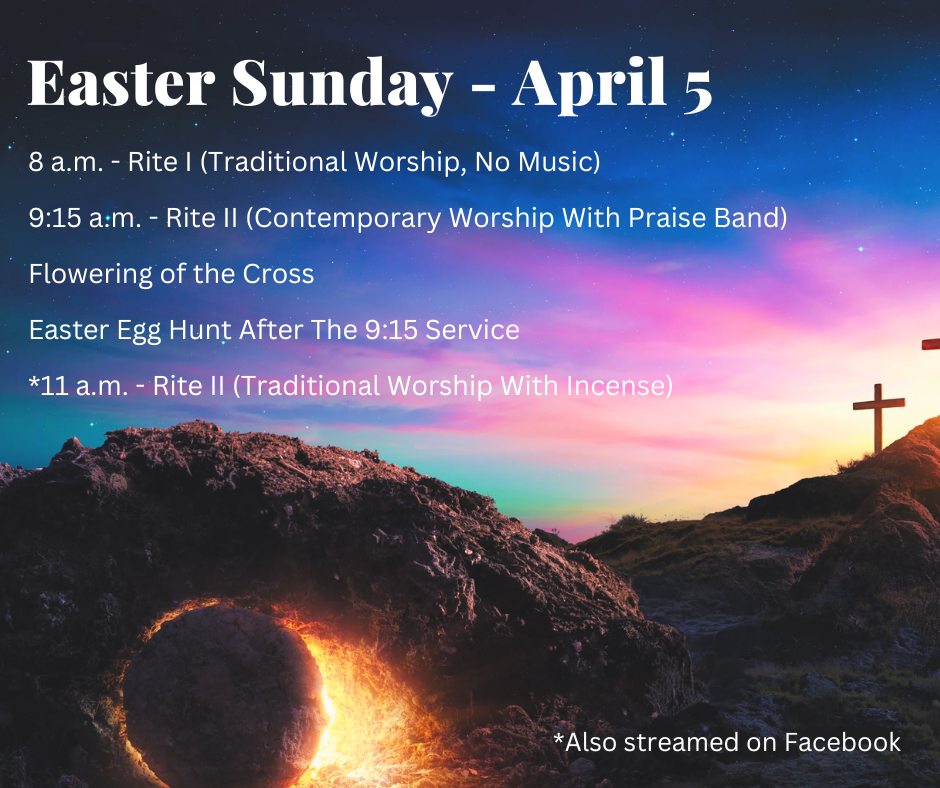 Easter Morning Stone Rolled away from the tomb