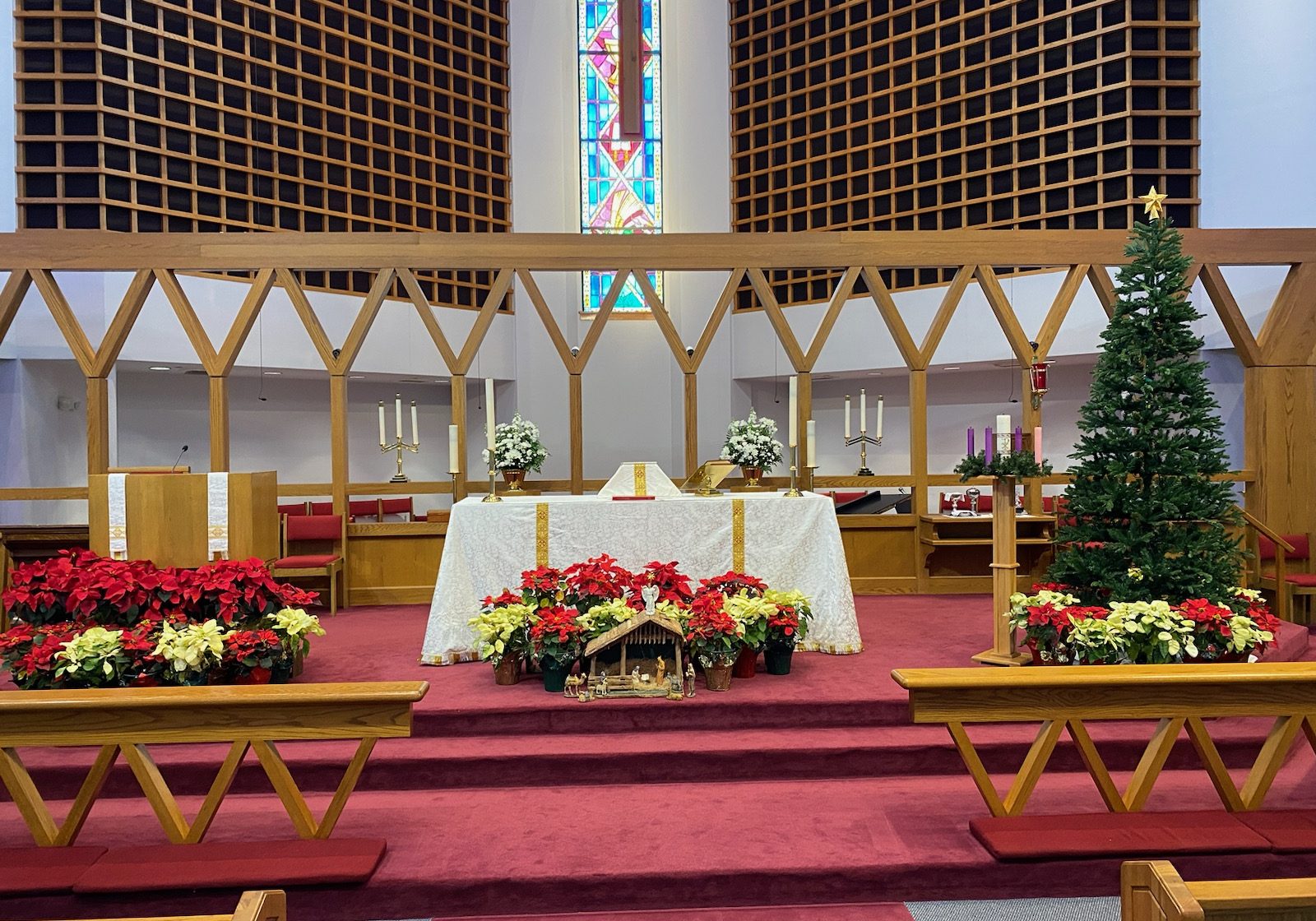 Altar-at-Christmas